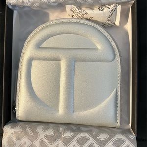 Telfar Wallet-Silver